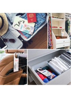 Generic 12 Packs Sachets for Drawers and Closets Large Hanging Sachet Bags Closet Air Fresheners Potpourri Bags Long Lasting 6 Scents Option Lavender Rose Jasmine Ocean Vanilla Lily  - Image 2