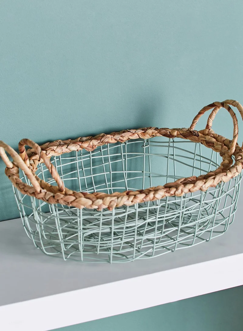 Sass & Belle Set Of 2 Wire Storage Basket