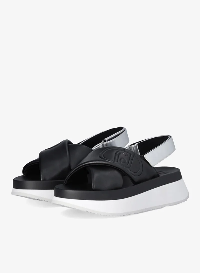 ليو جو صندل بكعب سميك عصري