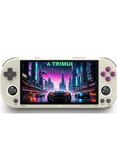 TRIMUI Trimui Smart Pro Handheld Game Console 4.96”IPS Screen Linux System Joystick RGB Lighting Smartpro Retro Video Game Player Gift 64GB SD Card 