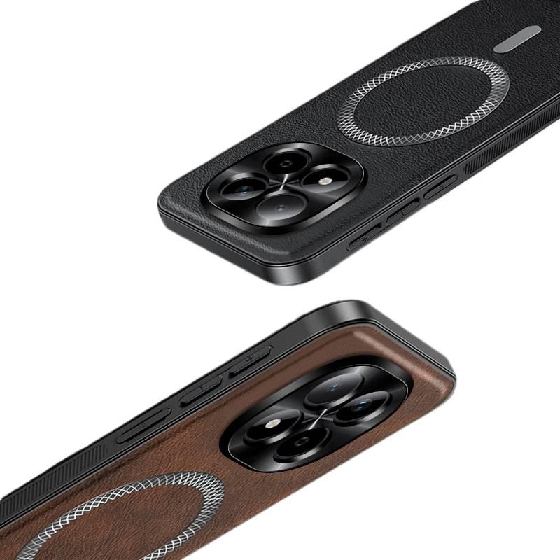 LS MagSafe Case, Shockproof Cover for Redmi Note 15, Drop Protection, Strong Magnetic, Red - Image 5