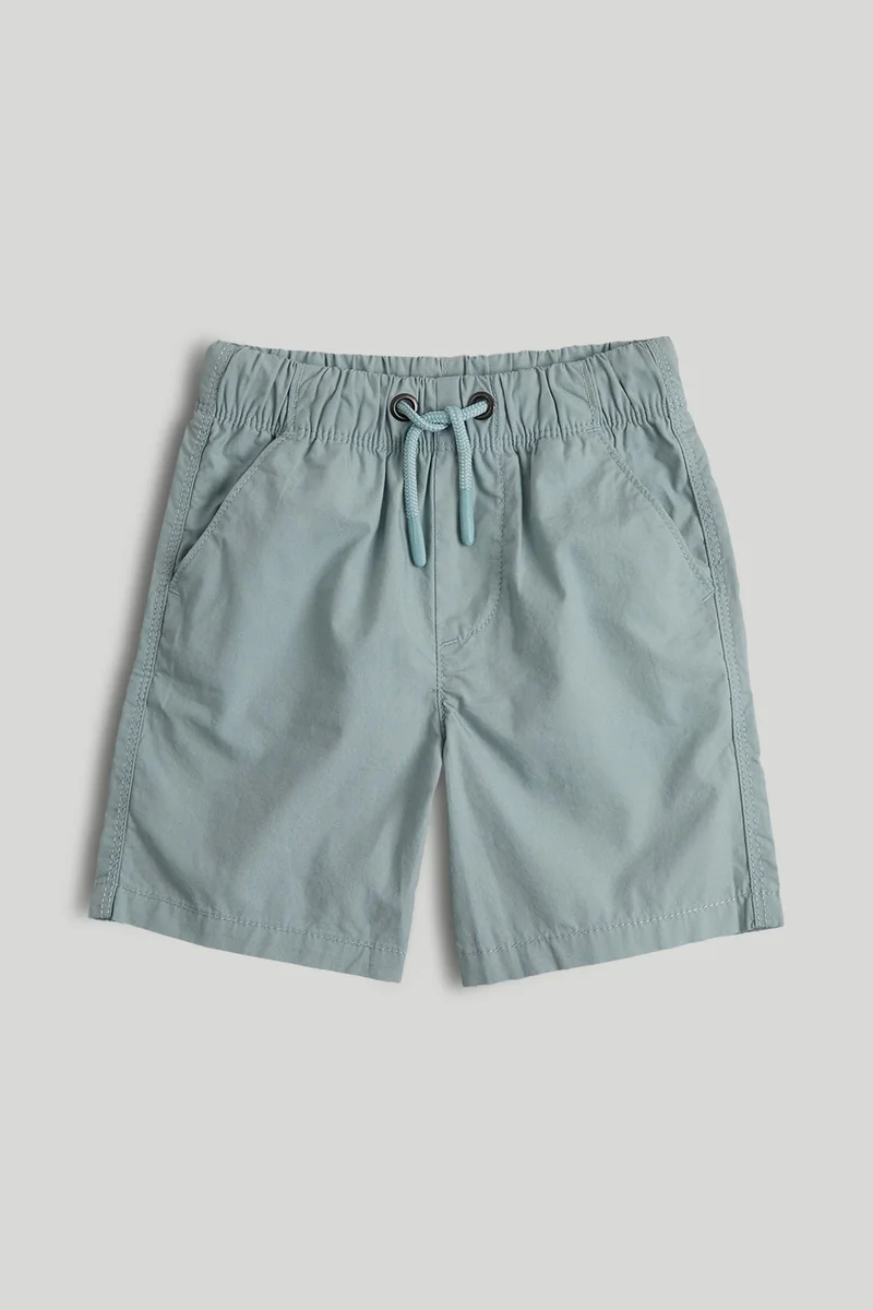 مذركير شورت بوبلين أزرق