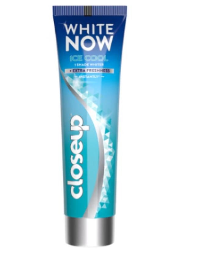 Close Up Set of 2 White Now Toothpaste (Ice Cool) 2 x 75 ml - Image 2