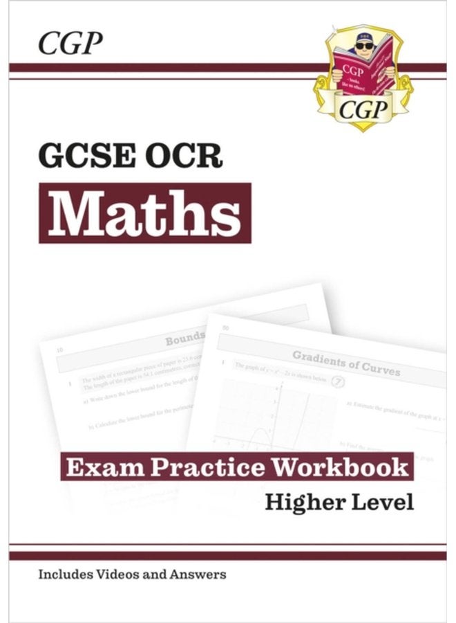 GCSE Maths OCR Exam Practice Workbook Higher includes Video Solutions and Answers - Paperback
