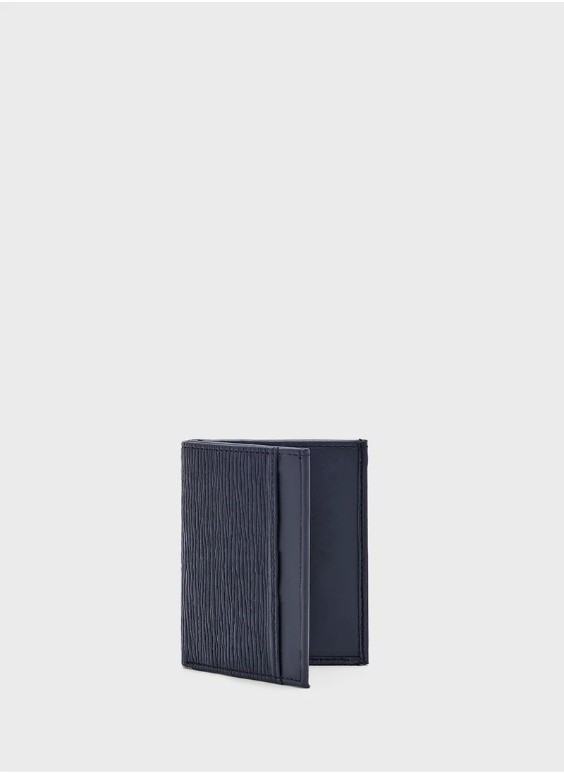 Robert Wood Textured Bi Fold Card Holder