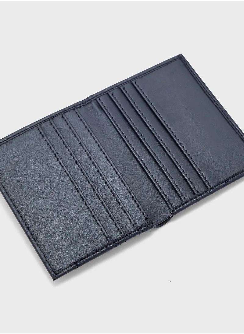 روبرت وود Textured Bi Fold Card Holder