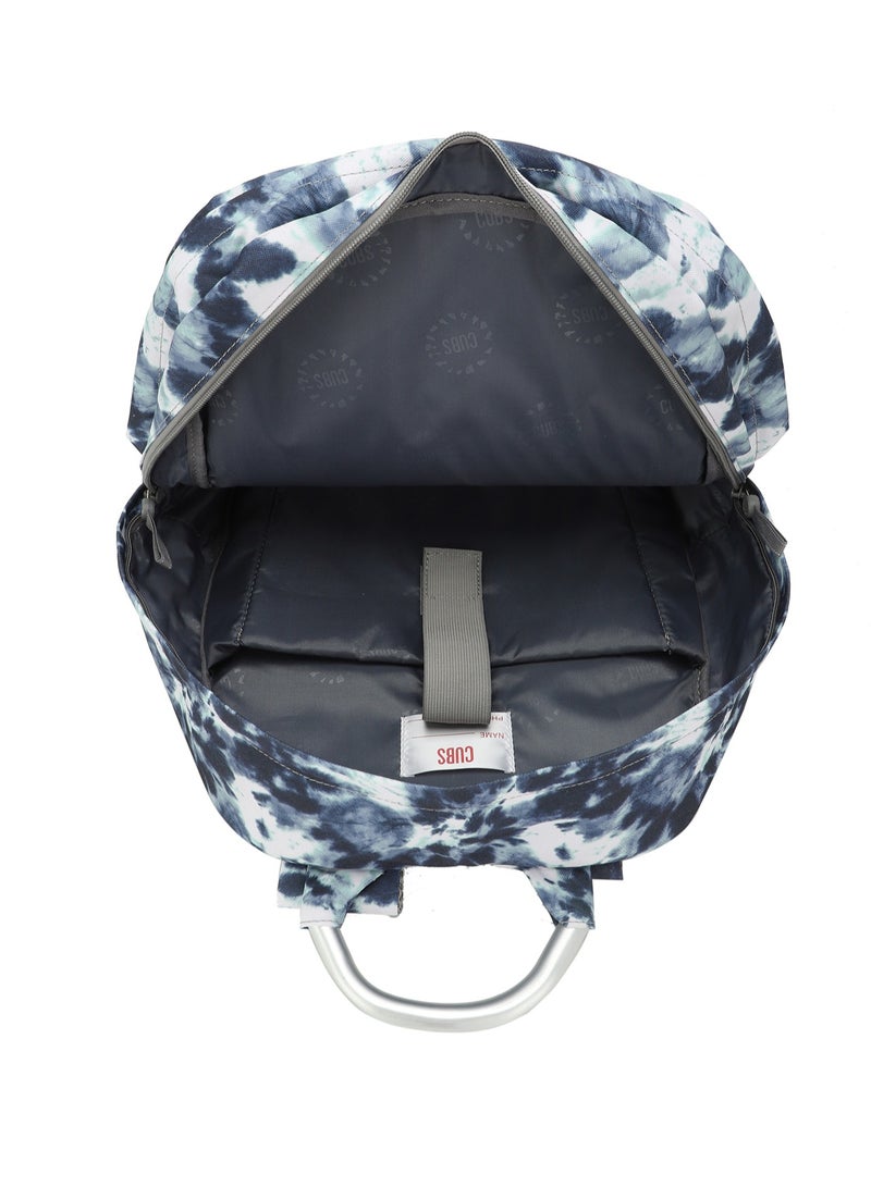 CUBS Tie Dyed Waterproof Kids 36L Backpack with zip closure Ideal for 8-15 years age group, Compatible with 15" Laptop - Image 4