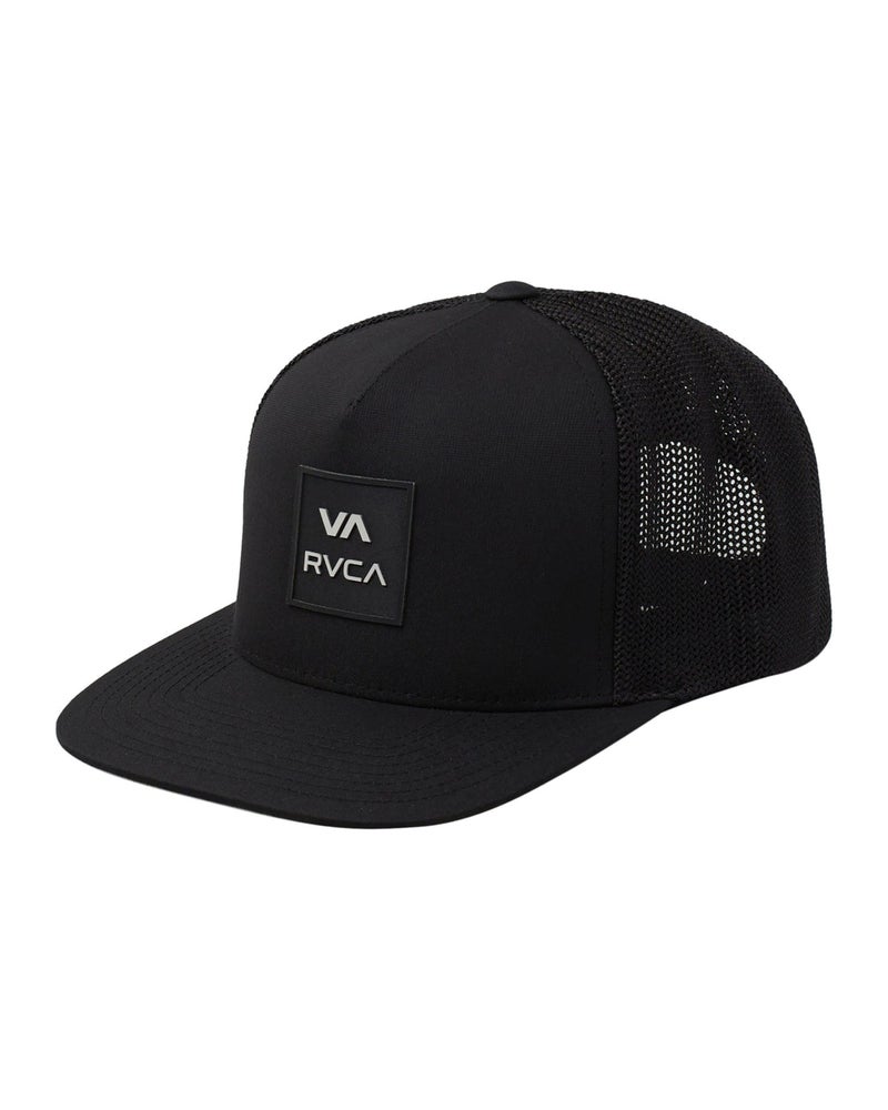 RVCA Men's Trucker Hat, Structured Hat with Stretch Mesh Back, Adjustable Snapback Closure - Image 1