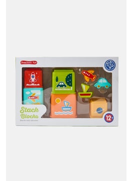 Preschool Fun Brainstorming And Folding Stack Blocks  - Image 1
