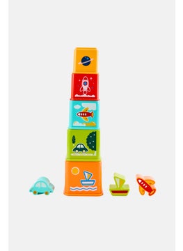 Preschool Fun Brainstorming And Folding Stack Blocks  - Image 4