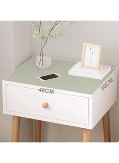 Beauenty White Mid Century Modern Nightstand, Wood End Table for Living Room, Bed Side Table, Night Stand with Drawer and Shelf, Sturdy Construction, Easy Assembl (Single-layer single drawer)  - Image 4