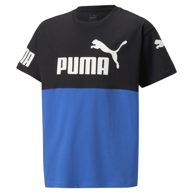PUMA Power Boys Blue T-shirt - Image 5