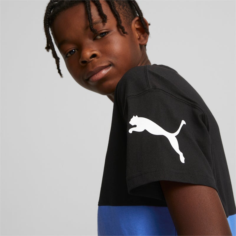 PUMA Power Boys Blue T-shirt - Image 2