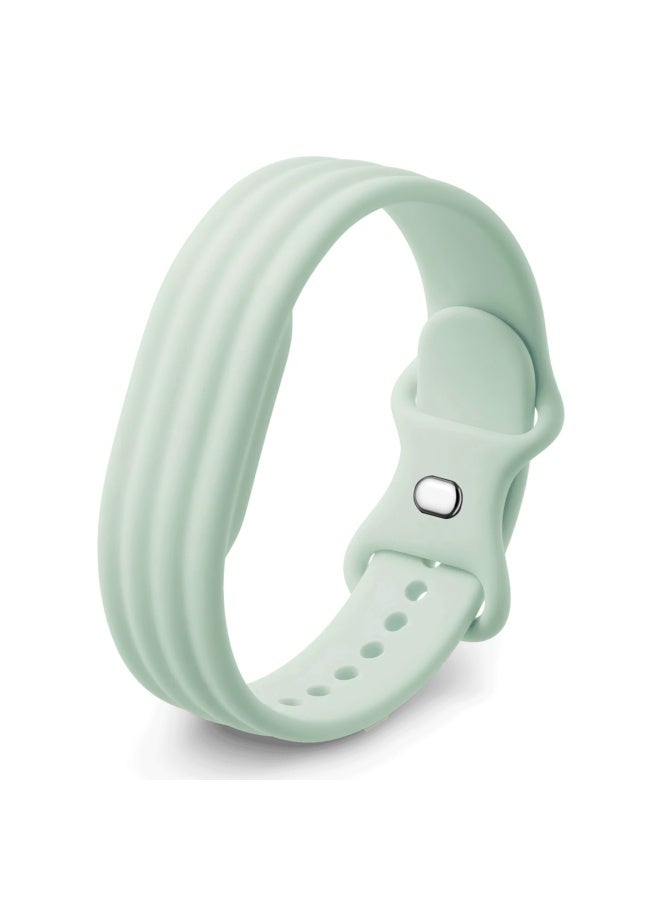 شريط ساعة سيليكون رياضي أحادي اللون متوافق مع Google Fitbit Air - Image 1