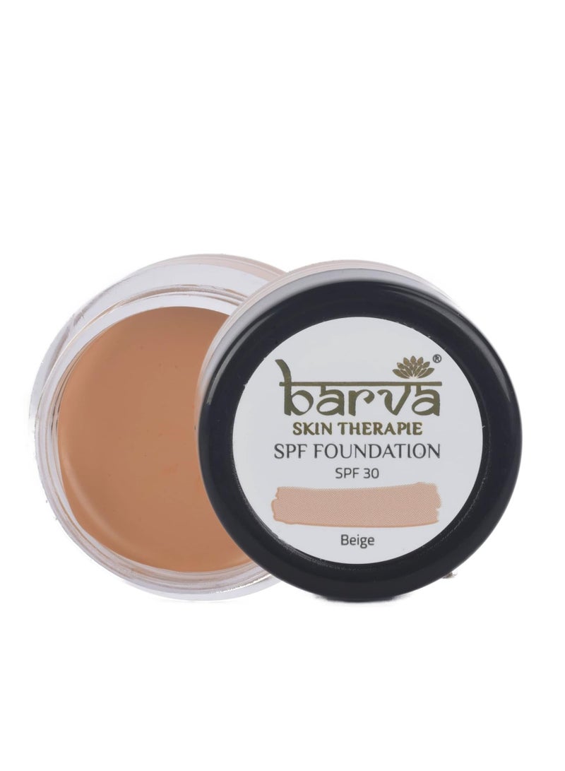 Barva SPF 20 2 in 1 Cream Foundation and Concealer Perfect for All Skin Tones 9G Beige - Image 1