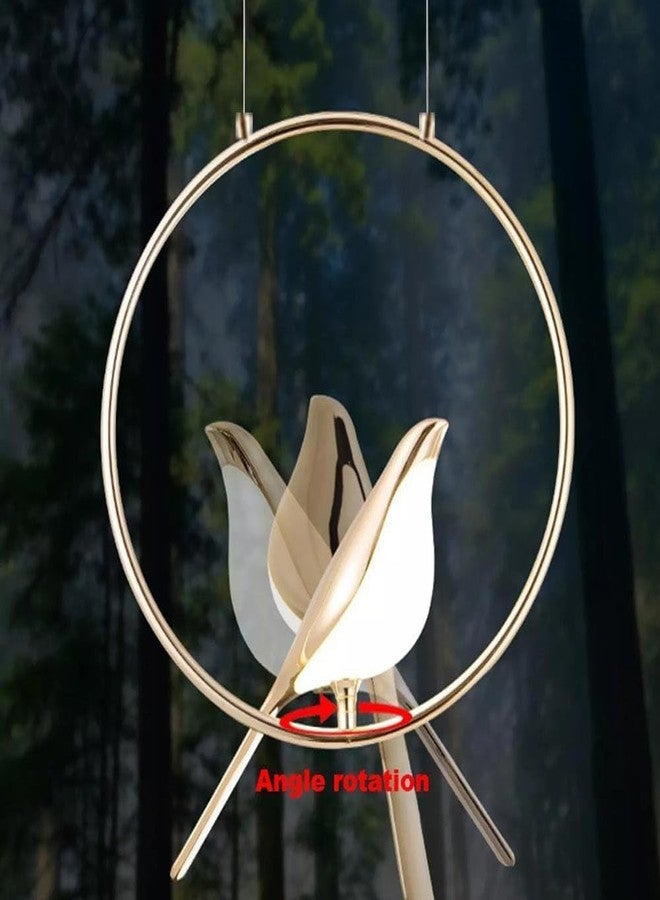 swanart Radiance with Chirpy Hanging Light - Ambient Illumination, Energy-Efficient, Aesthetic Design, Durable Construction (Golden 1 Chirpy) - Image 5