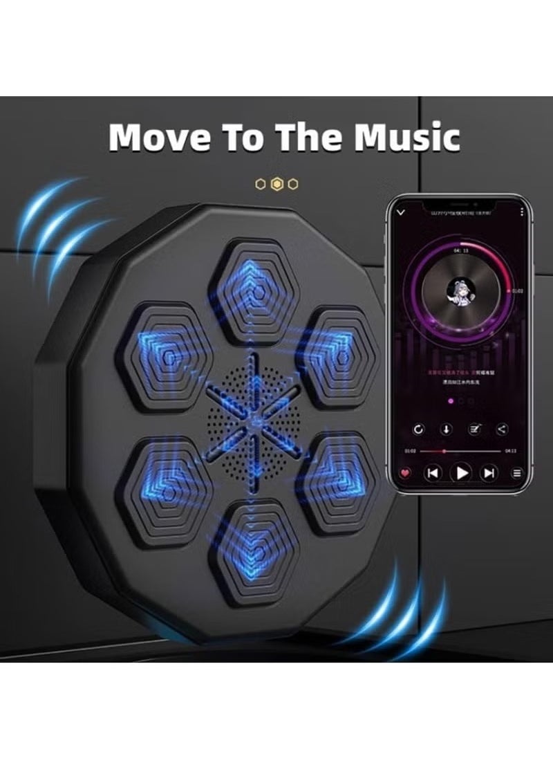 A ZONE Smart Electronic Music Boxing Machine, Wall Mounted Boxing Machine Game, Wall Punching Bag - Boxing Training Punching Equipment Portable Home Workout Equipment.  - Image 3
