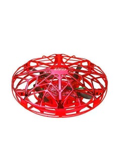 Arabest Gyro UFO Flying Spinner Light-Up Stress Relief Toy UFO net red (with tumbling function) 