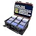 Betschkim Graded Card Storage Box for Baseball Trading Card Storage Box with Adjustable Dividers Fits PSA BGS SGC Slabs Waterproof Hard Cases for Sports Cards Top Loader Magnetic Toploader Storage Box - Image 3