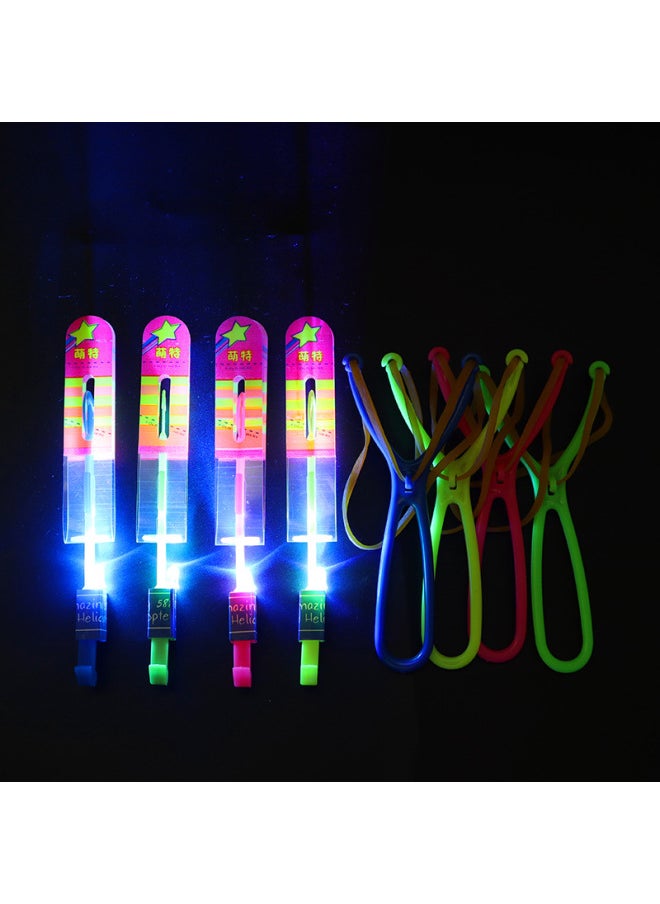 Generic - Meng Special Stall Square Best Selling Flying Rocket High Temperature Resistant Material Playable And Not Bad Luminous Trumpet Slingshot Flying Arrow-Color:Meng Te Small Arrow Double Flash (high Temperature Resistance) - Image 1