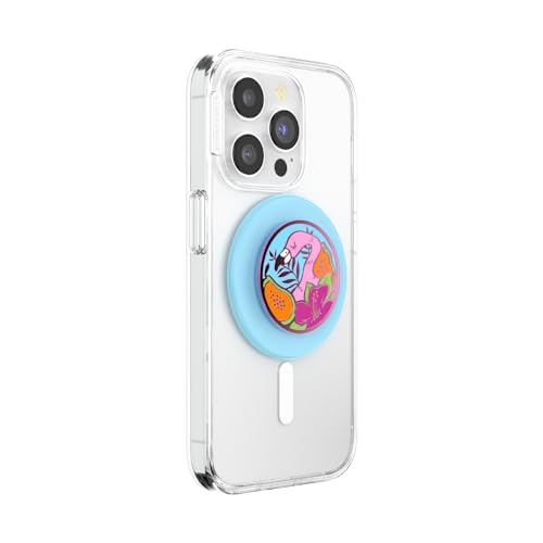 PopSockets Phone Grip for MagSafe Magnetic Holder Phone Stand Enamel Flamingo - Image 3