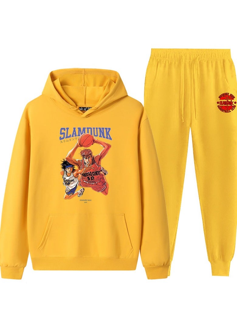 KUYING New Slam Dunk Printed Hoodie Set  - Image 1