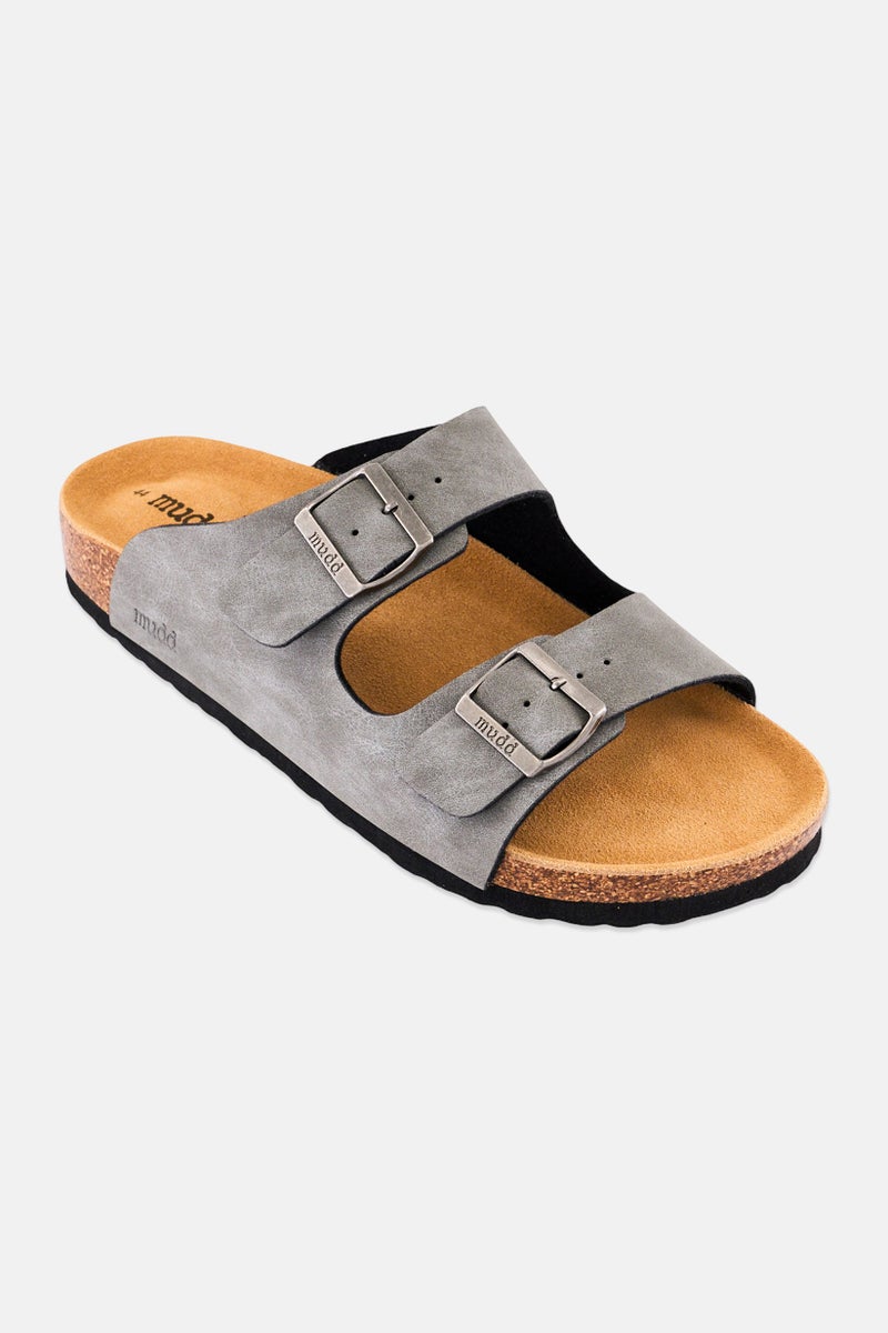 Mudd Men Slip On Cork Sandals, Grey - Image 1