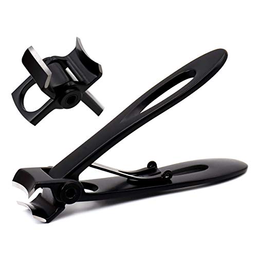 iSweven Nail Cutter for men Toe Nail Cutting Clipper Trimmer Fingernail for Men Women Wide-Opening Sharp Jaws Stainless Steel for Thick Nails - Image 1