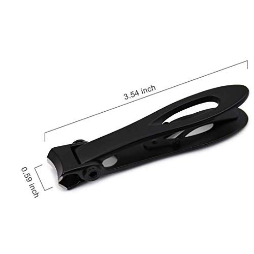 iSweven Nail Cutter for men Toe Nail Cutting Clipper Trimmer Fingernail for Men Women Wide-Opening Sharp Jaws Stainless Steel for Thick Nails - Image 2