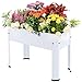 LEMONDA Raised Garden Bed,Elevated Galvanized Steel Planter Box with Legs,Standing Planter Container for Outdoor Patio - Image 2