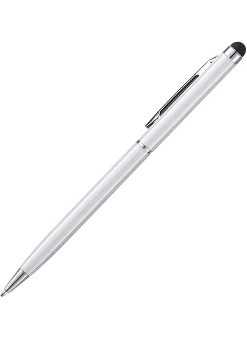 Stylus Pen 2In1 Classic Style Desktop Writing And Drawing Freely On All Monitors Tablet And All Phone Screens Compatible With Iphone Samsung Huawei Honor Etc White