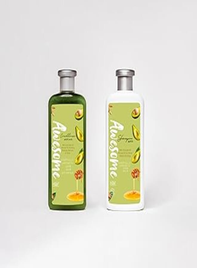 Awesome Avocado Shampoo 450 ml + Avocado Conditioner 400 ml
