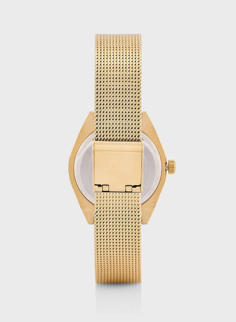 جس Mini Luna Mesh Strap Analog Watch