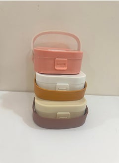 Brides 3-Pack Small Makeup Jewelry Organizer Box - Inner Bag with Mirror  - Image 2