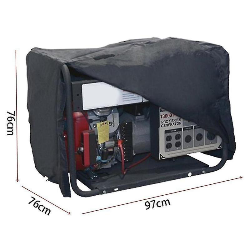 Generator Cover: Oxford Cloth Waterproof Breathable Fabric - Magic Paste Easy Installation Portable Acid Alkali Tear Resistant Cover for Outdoor Weather Protection - Image 5