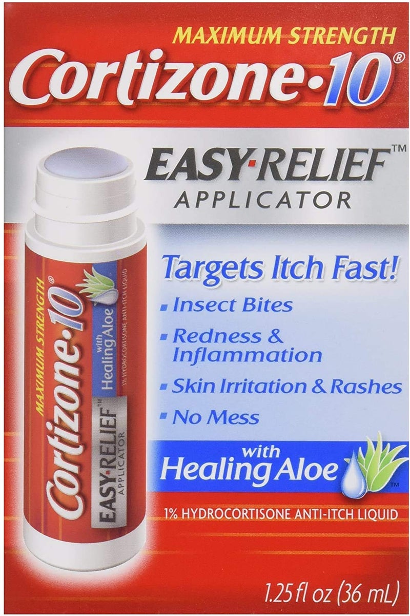 Cortizone 10 Hydrocortisone Anti-Itch Liquid 1.25 fl oz (Pack of 2)