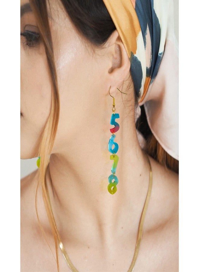 Smays Resin Earring Molds for DIY Jewelry Making - Alphabet Letter & Number Silicone Molds for Epoxy Resin Crafts, Mini Pendant Charms - Image 2