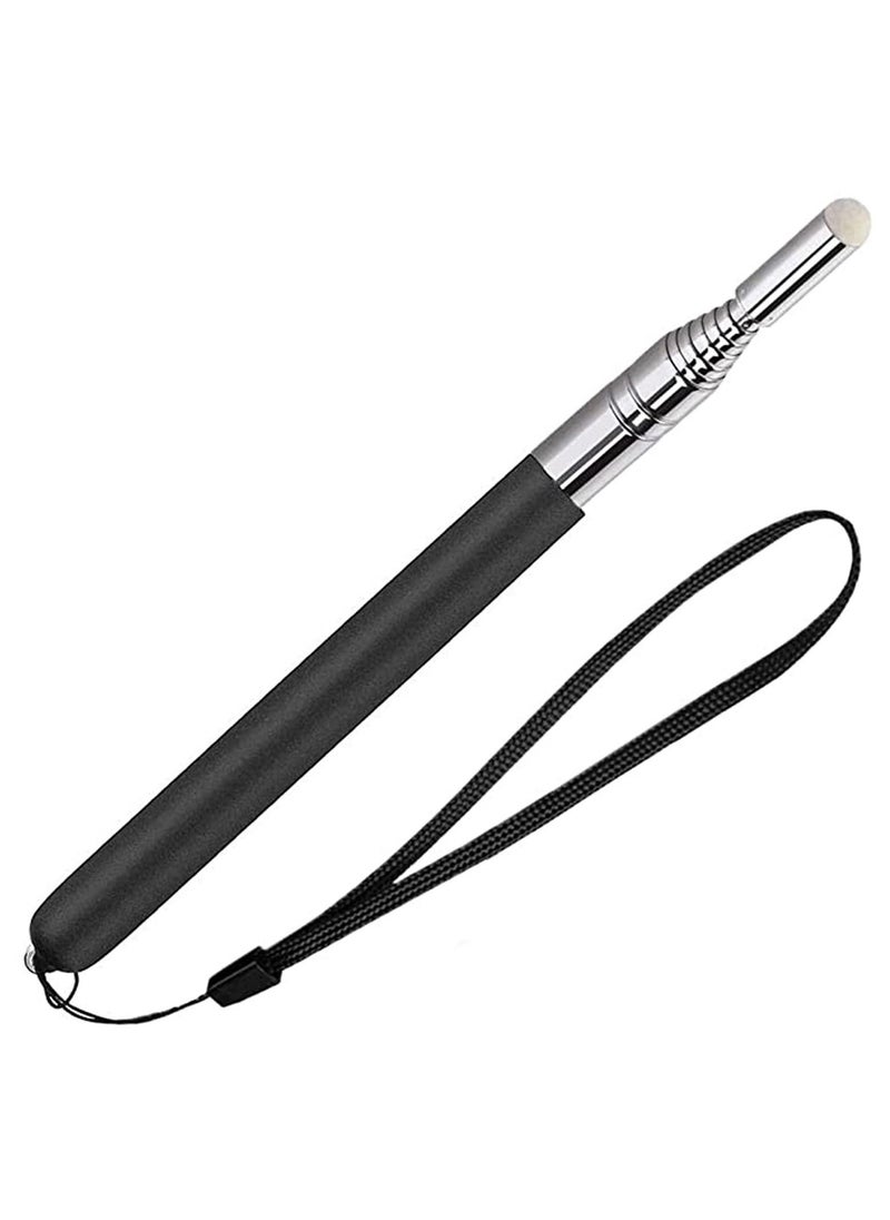Generic - Telescopic Pointer Stick with Hand Lanyard, Teacher Pointer for Classroom Presentation Pointers for Teachers Hand Pointer Extendable Pointer Stick Retractable Pointer Pen Whiteboard Pointer - Image 1