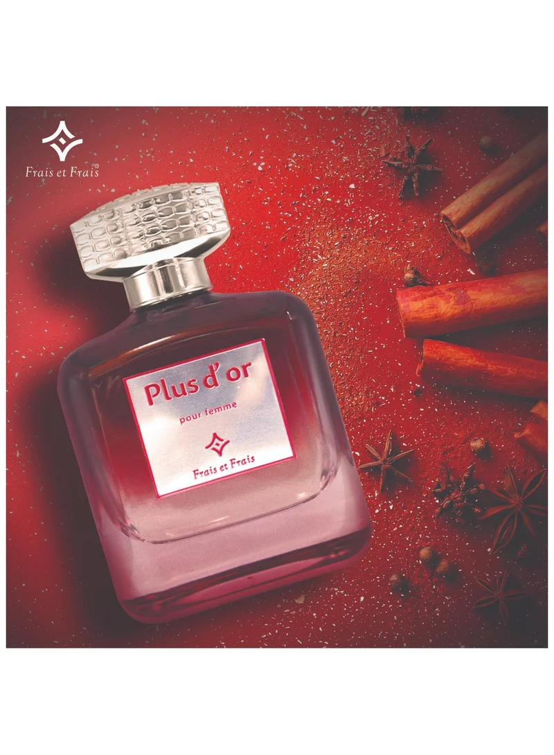 Frais Et Frais Frais Et Frais PLUS D'OR  PERFUME 100ml   - EDP - For Him &amp; Her
