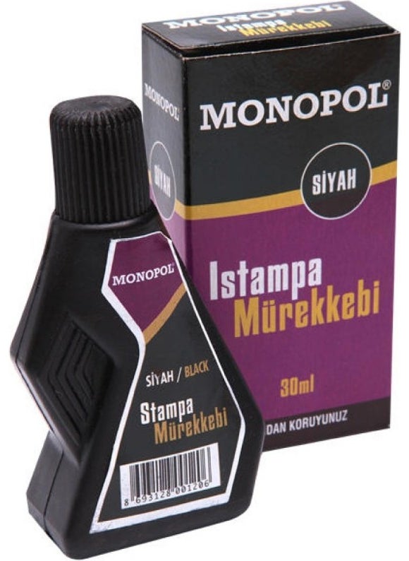 Monopoly - Monopol 30 cc Black Stamp Ink - Image 1