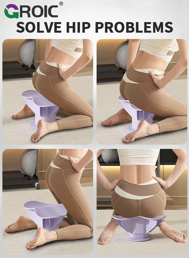 GROIC Multifunctional Thigh Clip Trainer - Home Portable Fitness Equipment for Lifting, Squatting, Shaping, Pelvic Floor Muscle Exercise & Yoga Workouts - Image 4