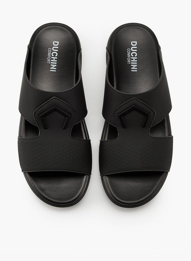 دوتشيني صنادل رجالية سهلة الارتداء بنقوش - Image 2