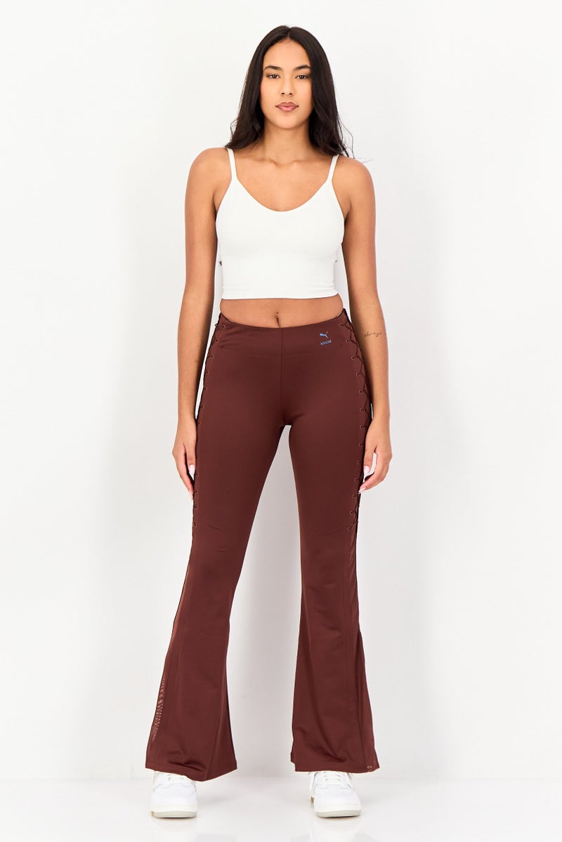 Puma x Koche Women Slim Fit Outdoor Track Pants, Brown - Image 4