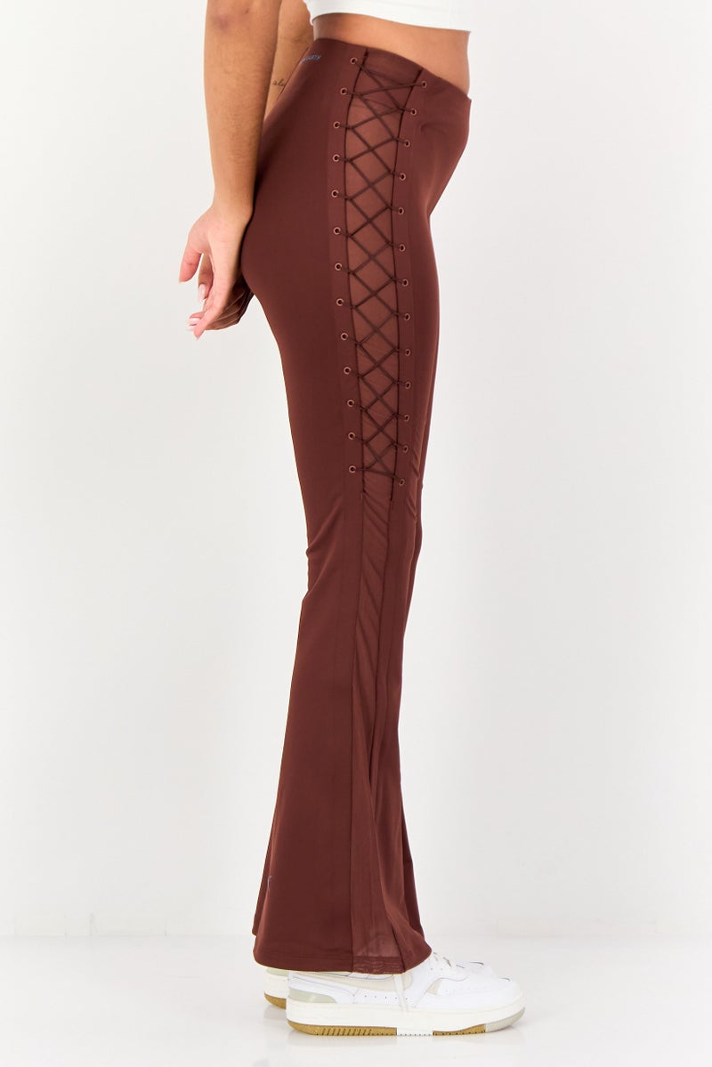 Puma x Koche Women Slim Fit Outdoor Track Pants, Brown - Image 2