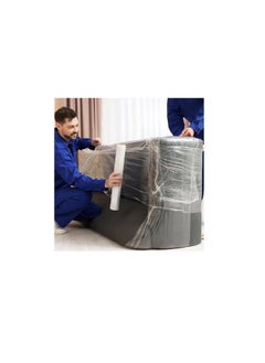 vsell24 Pack of 9PC Stretch Film Wrap 3 KG (400 Core ) Clear Packing with Heavy Duty Household Materials ,Office , Warehouse  - Image 5