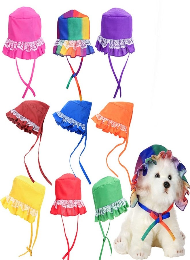 PetPhindU Pet Dog Sun Protection Hat - Outdoor Sports Cap, Sunbonnet With Lace-up Thin Section Headwear - Summer Pet Accessory, Multicolored - Image 2