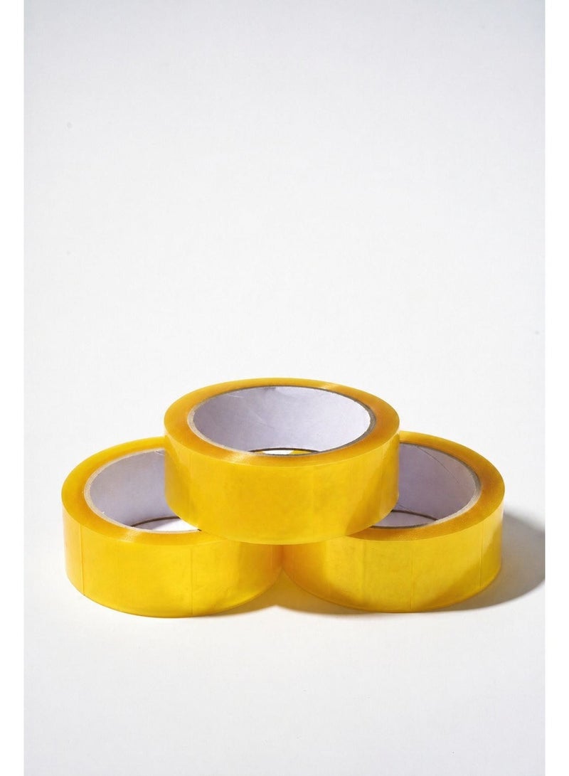 sgcollections Heavy Duty Packing Tape 4.8cm x 100Y | Strong Adhesive Transparent BOPP Tape | Carton Sealing & Moving Tape | 6 Rolls Pack - Image 3