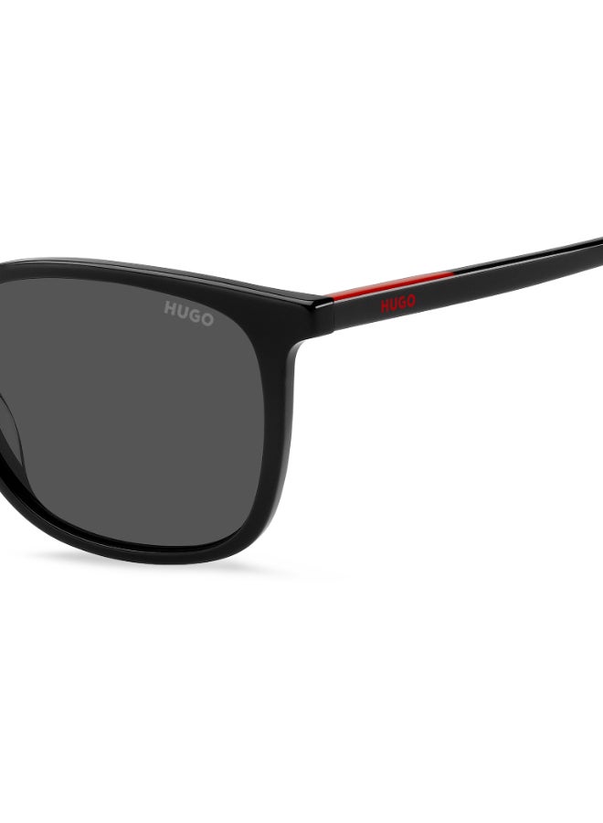 HUGO HG 1399/S Sunglasses Black Rectangular - Image 5