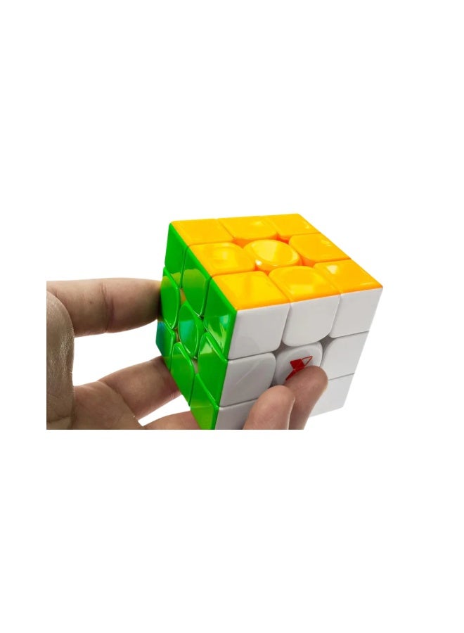 Qiyi Tornado V5 Pioneer Maglev UV Stickerless Speedcube - Flagship Magnetic Levitation Magic Cube - Image 1