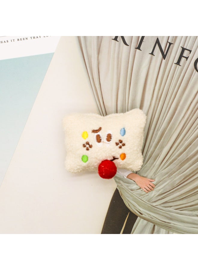 Plush Biscuit Doll Children's Clothing Socks Shoes Hat Headwear Hairpin Accessories Accompanying Gift Accessories-Specifications:3-Colors:Original - Image 1